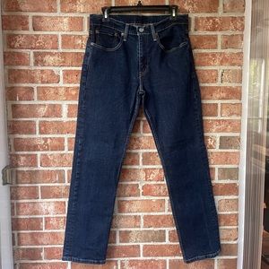 Men’s Levi’s 514 Straight Leg Jeans - blue darkwash